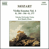 MOZART, W.A.: Violin Sonatas, Vol. 1 (Takako Nishizaki, Jandó)