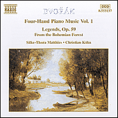 DVORAK: Four-Hand Piano Music, Vol. 1
