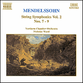 MENDELSSOHN: String Symphonies, Vol. 2