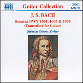 BACH, J.S.: Sonatas, BWV 1001, 1003 and 1005