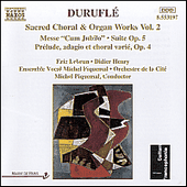 DURUFLE: Messe Cum Jubilo / Organ Suite, Op. 5