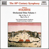 STAMITZ, J.: Orchestral Trios Nos. 1 - 3, Op. 1 and No. 3, Op. 4