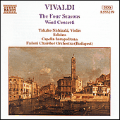 VIVALDI, A.: Four Seasons (The) / Flautino Concerto in C Major (Takako Nishizaki, Stivin, Capella Istropolitana, Gunzenhauser)