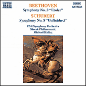 BEETHOVEN: Symphony No. 3 / SCHUBERT: Symphony No. 8