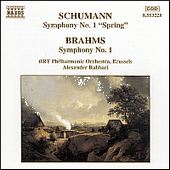 SCHUMANN, R.: Symphony No. 1 / BRAHMS: Symphony No. 1