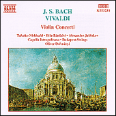 BACH, J.S. / VIVALDI, A.: Violin Concertos (Takako Nishizaki, Bánfalvi, Dohnányi)