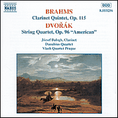 BRAHMS: Clarinet Quintet in B Minor / DVORAK: String Quartet No. 12, 