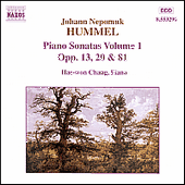 HUMMEL: Piano Sonatas, Vol. 1 - Nos. 2, 3, 5
