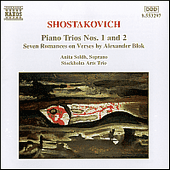 SHOSTAKOVICH: Piano Trios Nos. 1 and 2