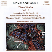 SZYMANOWSKI: Piano Works, Vol. 2