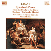 LISZT, F.: Symphonic Poems, Vol. 2 - Von der Wiege bis zum Grabe / Orpheus / Die Ideale / Hamlet (New Zealand Symphony, Halász)