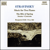 STRAVINSKY: Music for Two Pianos