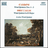 CAMBINI: Wind Quintets Nos. 1-3 / BRICCIALDI: Wind Quintet in D Major