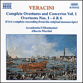 VERACINI: Overtures and Concertos, Vol. 1