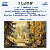 BRAHMS, J.: Waltzes / Cadenzas / Die schöne Magelone (Biret)