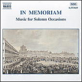 IN MEMORIAM - MUSIC FOR SOLEMN OCCASIONS