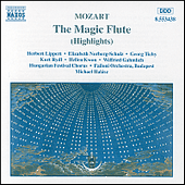 MOZART, W.A.: Zauberflöte (Die) (The Magic Flute) (Highlights) (Lippert, Norberg-Schulz, Tichy, Rydl, Halasz)