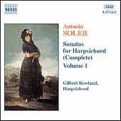 SOLER, A.: Sonatas for Harpsichord, Vol. 1