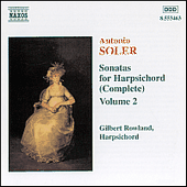 SOLER, A.: Sonatas for Harpsichord, Vol. 2