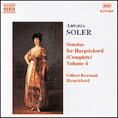 SOLER, A.: Sonatas for Harpsichord, Vol. 4