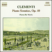 CLEMENTI: Piano Sonatas, Op. 40