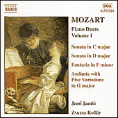 MOZART, W.A.: Piano Duets, Vol. 1 (Jandó, Kollár)