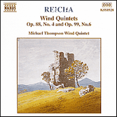 REICHA: Wind Quintets, Op. 88, No. 4 and Op. 99, No. 6