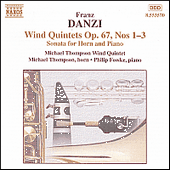 DANZI: Wind Quintets, Op. 67, Nos. 1-3