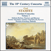 STAMITZ, C.: Clarinet Concertos, Vol. 1