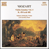 MOZART, W.A.: Violin Sonatas, Vol. 4 (Takako Nishizaki, Jandó)