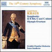 KRAUS: Symphonies, Vol. 1