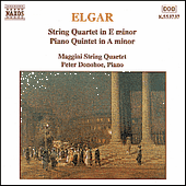 ELGAR, E.: String Quartet in E Minor / Piano Quintet in A Minor (Donohoe, Maggini Quartet)