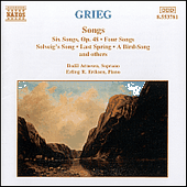 GRIEG: Songs