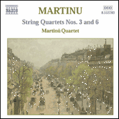 MARTINU: String Quartets Nos. 3 and 6