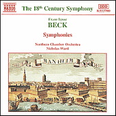 BECK, F.I. / GOSSEC, F.-J.: Symphonies (Northern Chamber Orchestra, Ward)