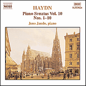 HAYDN, J.: Piano Sonatas Nos. 1-10 (Jandó)