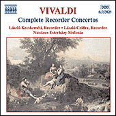 VIVALDI: Recorder Concertos (Complete)