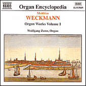 WECKMANN: Organ Works, Vol. 1