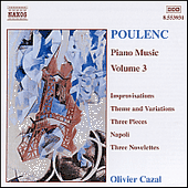 POULENC: Piano Music, Vol. 3