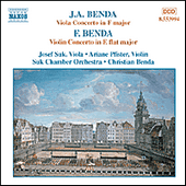 BENDA, F.: Violin Concerto / BENDA, J. A.: Viola Concerto