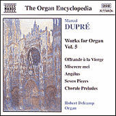 DUPRE: Works for Organ, Vol. 5