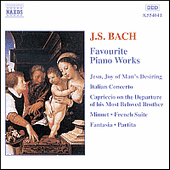 BACH, J.S.: Favourite Piano Works