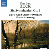 BECK, F.I.: 6 Symphonies, Op. 1 (New Zealand Chamber Orchestra, Armstrong)