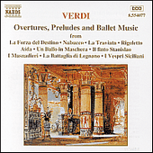 VERDI: Overtures / Preludes / Ballet Music