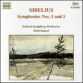 SIBELIUS: Symphonies Nos. 1 and 3