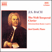 BACH, J.S.: Well-Tempered Clavier (The) (Selection) (Jandó)