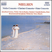 NIELSEN, C.: Violin Concerto / Clarinet Concerto / Flute Concerto