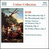 SOR: 6 Divertimenti, Opp. 1 and 2 / 6 Petite Pieces, Op. 5