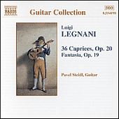 LEGNANI: Fantasia, Op. 19 / 36 Caprices, Op. 20