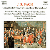 BACH, J.S.: Concertos for Two, Three and Four Harpsichords